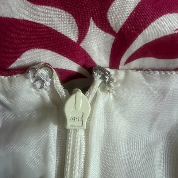 Ann Taylor Loft Floral Pink and White Silk Blend A line Skirt size 2P NWT - Picture 12 of 12